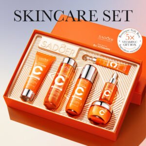 SADOER Vitamin C Whitening Skincare Gift Box Set 6-pieces