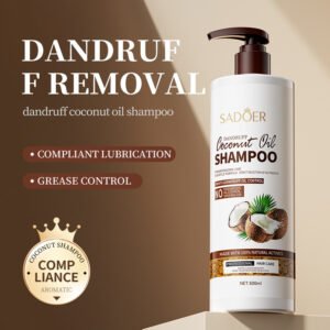 coconut oil anti dandruff shampoo 500ml sadoer grease control