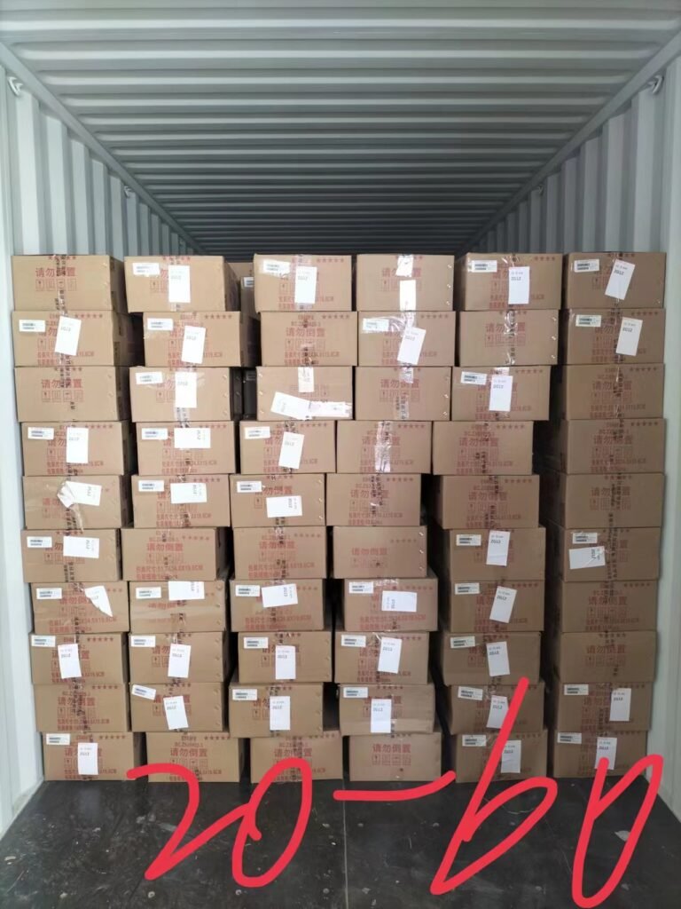 SADOER cosmetics wholesale container loading and shipping by Lehuo Technology Guangzhou