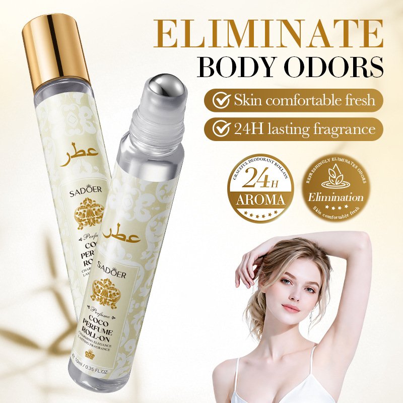 SADOER Perfume Roll-On Set 10ml COCO Velvet Rose Paris Reversed Royal Agarwood Long-Lasting Fragrance Deodorant Body Roll-On Perfume OEM ODM Private Label Wholesale - Image 2