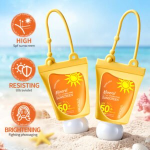 BIOAQUA Mineral Ultra-Hydrating Sunscreen SPF50+ PA+++ Portable Travel Size Sunscreen Cream Wholesale