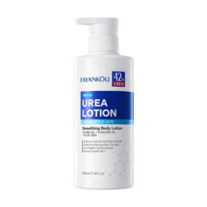 FAYANKOU Urea Smooth Body Lotion 500ml 42% Urea + 2% Salicylic Acid Whitening Brightening Moisturizing Remove Chicken Skin Body Cream OEM ODM Private Label Wholesale