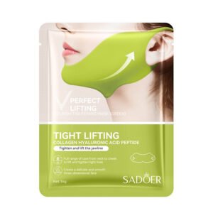 SADOER Tight Lifting Collagen Hyaluronic Acid Peptide V-Face Mask (NO.SD06225) - 16g Jawline Firming & Sculpting Mask Wholesale / OEM Private Label