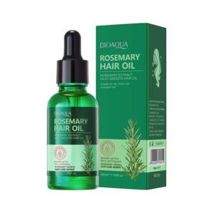 BIOAQUA Rosemary Extract Silky Smooth Hair Oil (NO.BQY16915) - 30ml Anti-Frizz & Nourishing Essential Oil Hair Care Wholesale / OEM Private Label