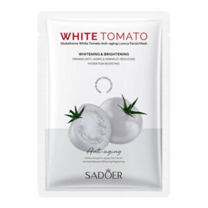 SADOER Glutathione White Tomato Anti-Aging Facial Mask (NO.SD02579) - 30ml Whitening & Firming Sheet Mask Wholesale & OEM