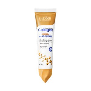 SADOER Collagen Anti-Aging Hand Cream 10 Times Collagen Content Active Protein Technology Firming Moisturizing Hand Repair Cream 30g OEM ODM Private Label Wholesale