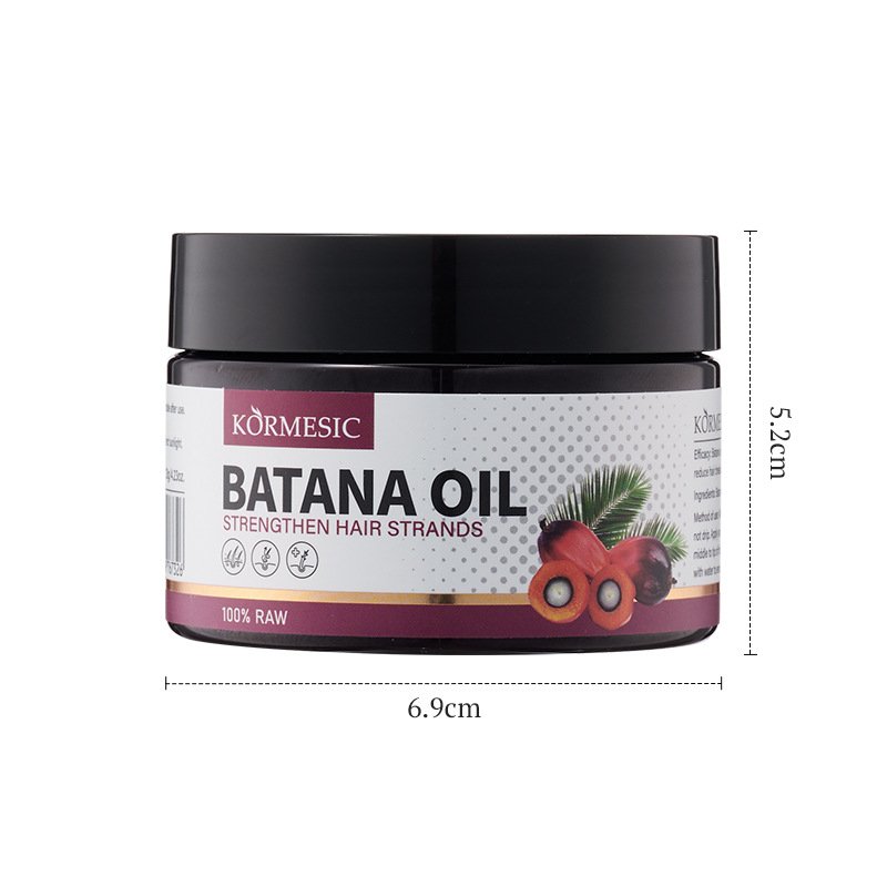 KORMESIC Batana Oil Hair Care Set 100% Raw Batana Oil Strengthens Hair Promotes Hair Growth Deep Nourishing Hair Mask for Dry Damaged Hair Smooth Shiny OEM ODM Private Label Wholesale - Image 5