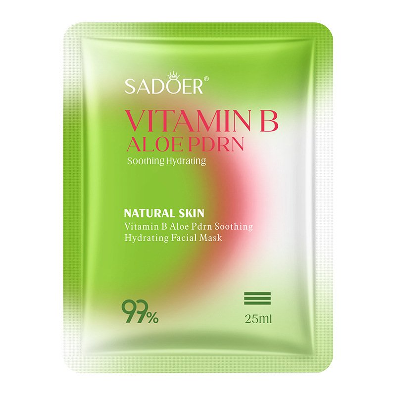 SADOER Natural Vitamin Series Facial Mask (NO.SD15819/15888/15895/15826) - 25ml Private Label / OEM Vitamin B/C/A/E Deep Hydrating & Firming Sheet Mask Wholesale - Image 7