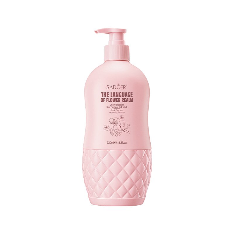 SADOER Luxury Fragrance Body Wash Series (NO.SD16878 / SD16861 / SD16847 / SD16854) - 520ml Floral Scented Shower Gel Wholesale & OEM - Image 7