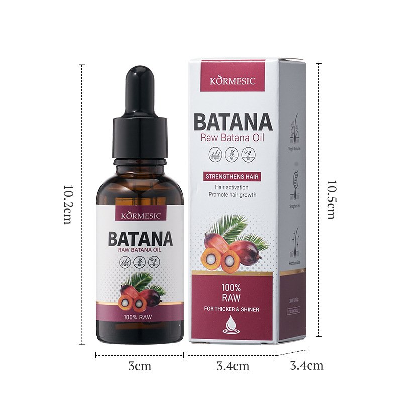 KORMESIC Batana Oil Hair Care Set 100% Raw Batana Oil Strengthens Hair Promotes Hair Growth Deep Nourishing Hair Mask for Dry Damaged Hair Smooth Shiny OEM ODM Private Label Wholesale - Image 6