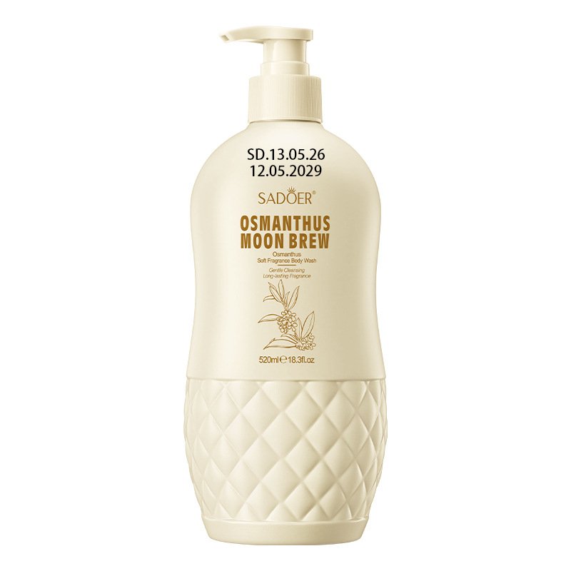 SADOER Luxury Fragrance Body Wash Series (NO.SD16878 / SD16861 / SD16847 / SD16854) - 520ml Floral Scented Shower Gel Wholesale & OEM - Image 8